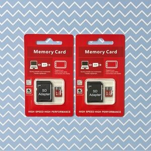 2 Set x 1 TB Micro SD Memory Card with Adapter, Universal Type Memory Card